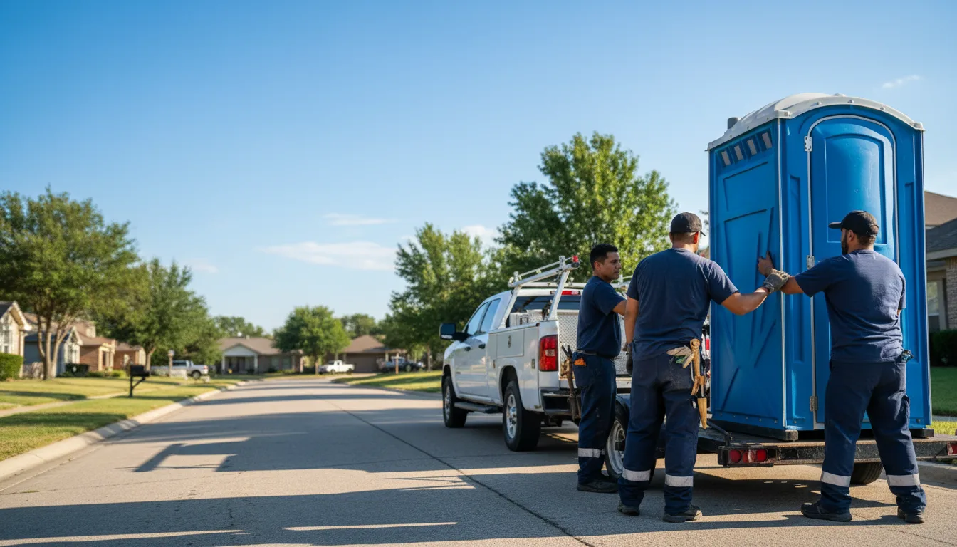 Portable Toilet Rental in Paden, OK near me